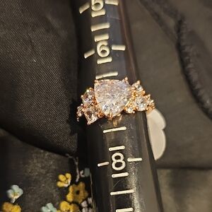 Elegant Gold and Silver Women's Ring